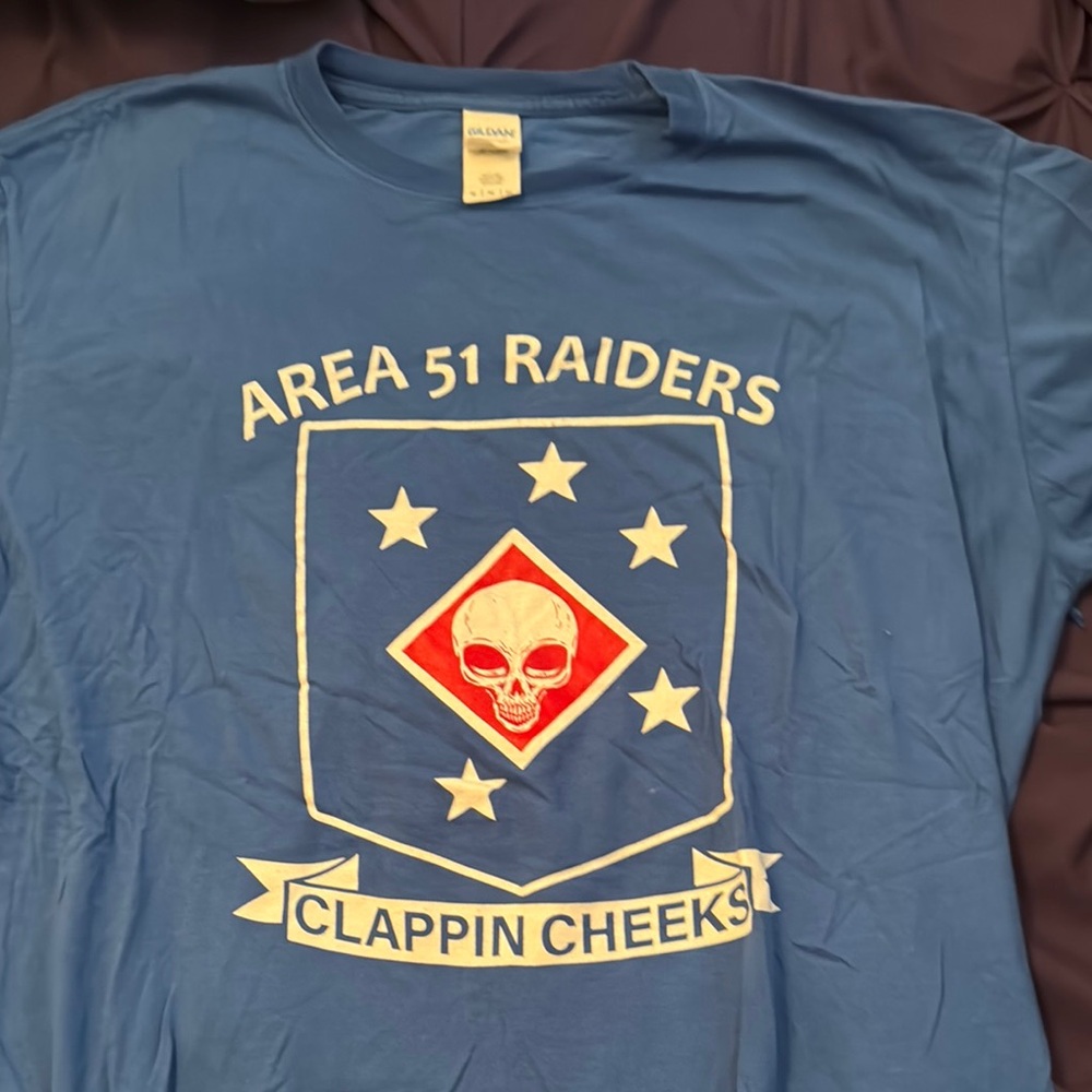 Blue Area 51 Raiders T-Shirt